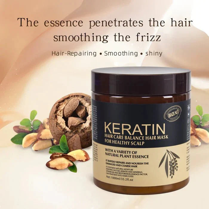 Keratin Hair Care Balance Mask – Nourishing Scalp Treatment 500ML