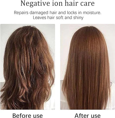 2-in-1 Hair Straightener Iron Brush/ Comb